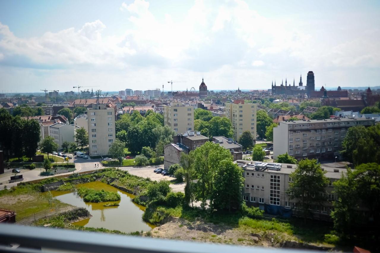Grand Apartments - Three Bedrooms With Panorama Of The Old Town 格但斯克 外观 照片