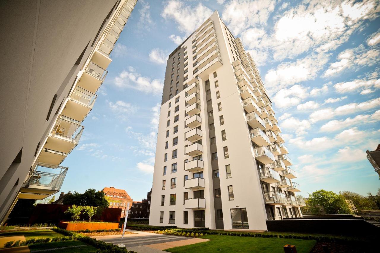 Grand Apartments - Three Bedrooms With Panorama Of The Old Town 格但斯克 外观 照片
