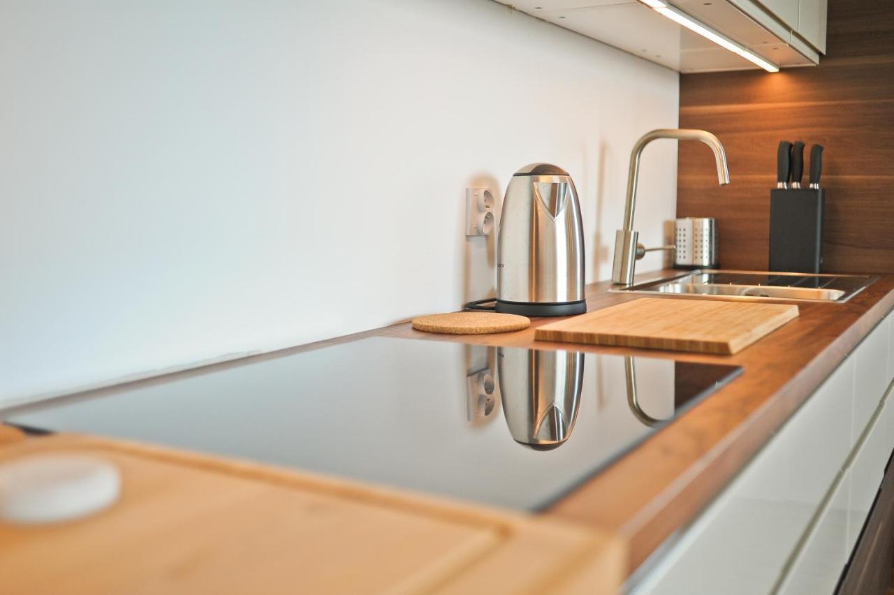 Grand Apartments - Three Bedrooms With Panorama Of The Old Town 格但斯克 外观 照片